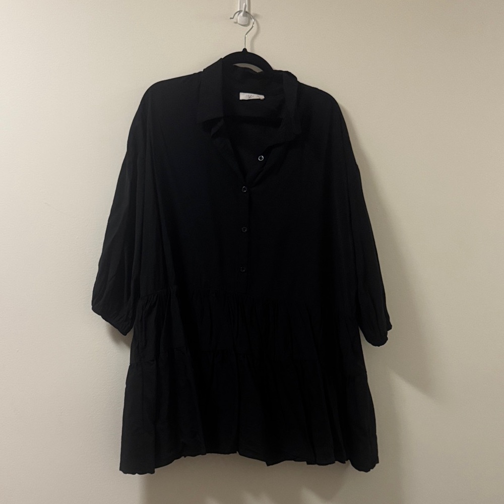 TALULAH Black Mini Dress